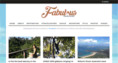 Desktop Screenshot of fabuloustravelguide.com